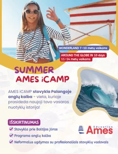Camp for children in English