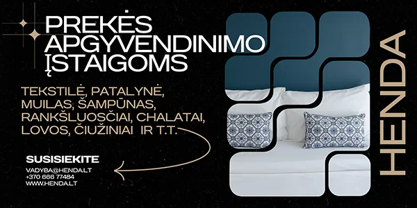 Goods for hotels and accommodation providers