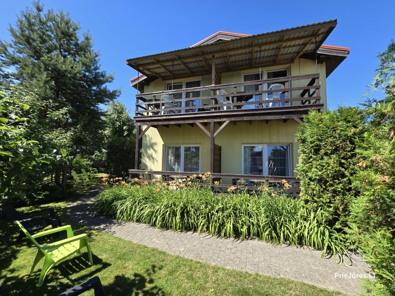 Rooms and cottages for rent in Šventoji with all amenities Žuvėdros