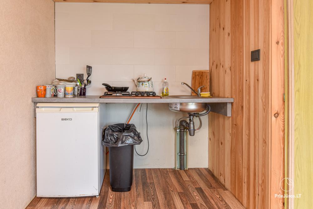 Holiday in Palanga in wooden cabins, campers, tents (spec. prices for groups)
