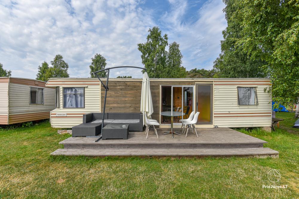 Holiday in Palanga in wooden cabins, campers, tents (spec. prices for groups)