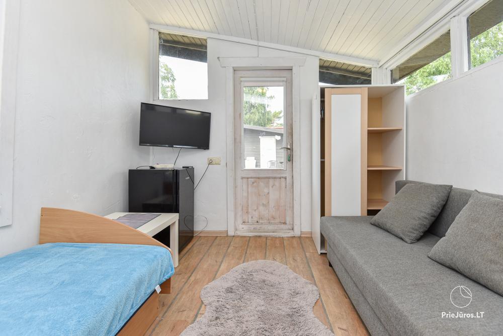 Holiday in Palanga in wooden cabins, campers, tents (spec. prices for groups)