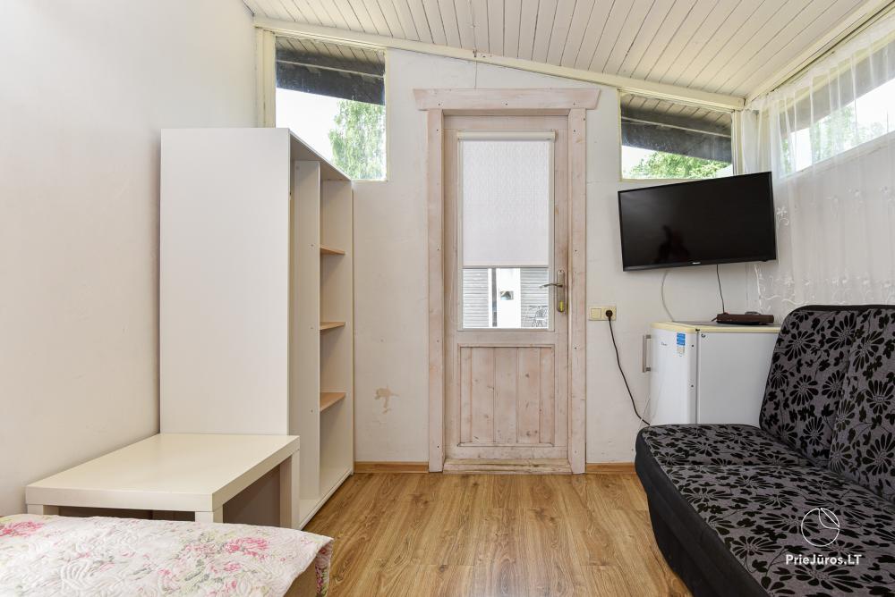 Holiday in Palanga in wooden cabins, campers, tents (spec. prices for groups)