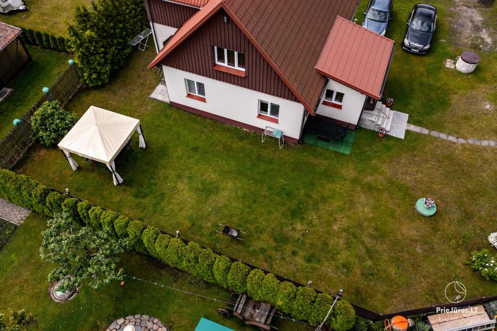 Holiday cottages, rooms and apartments in Karkle 100 meters to the sea