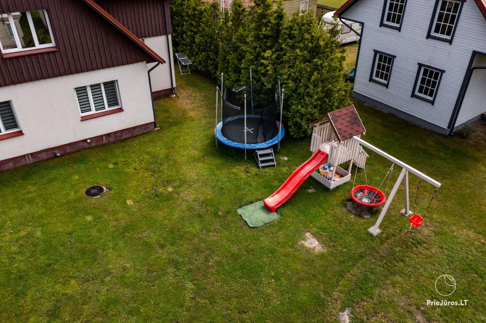 Holiday cottages, rooms and apartments in Karkle 100 meters to the sea