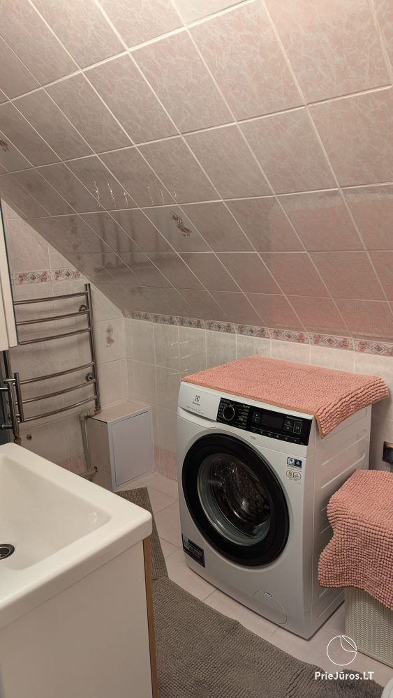 Two rooms apartment with separate entrance, terrace, Wifi in Nida