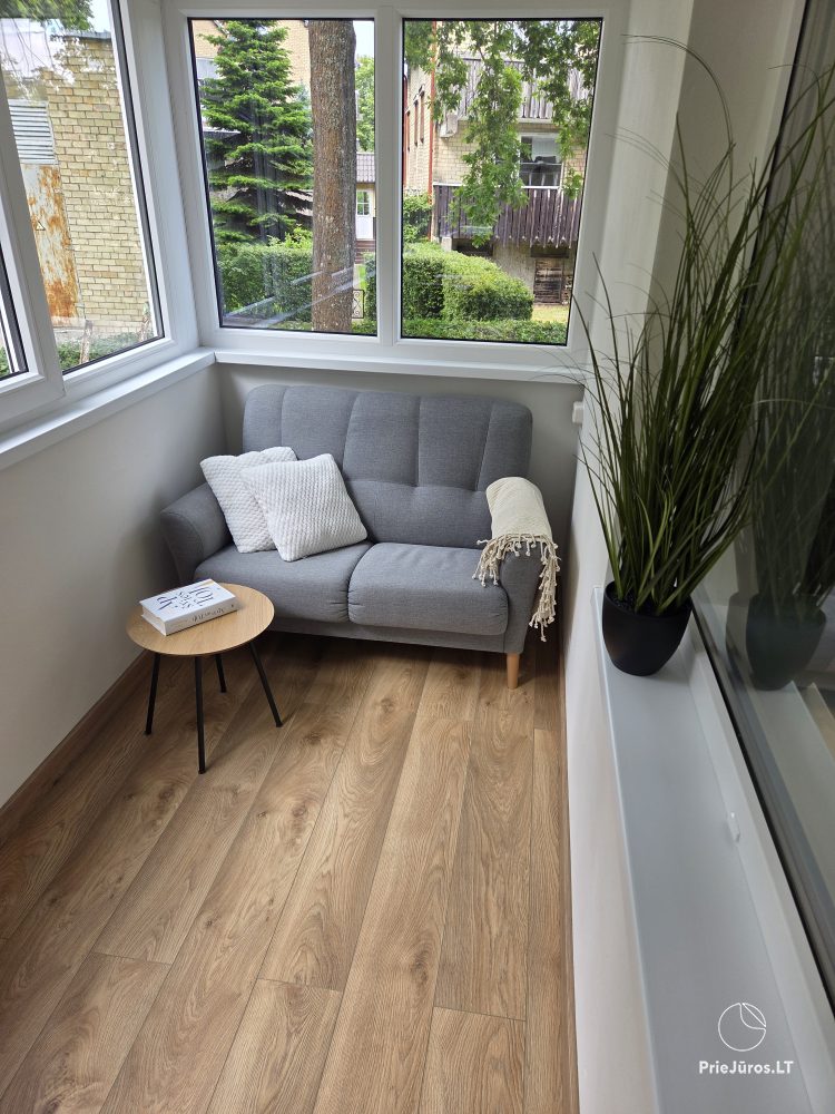 Newly renovated apartment for rent in Juodkrantė