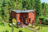 Log villa with sauna, apartment, studio and holiday cottage in Palanga "Eimio villa"