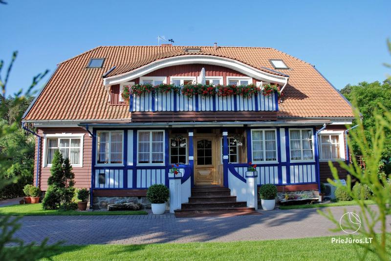 Villa “Miško namas” in Nida. Apartment rental