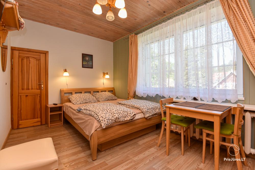 Rental of private rooms with amenities in the cottage JOANA in Nida