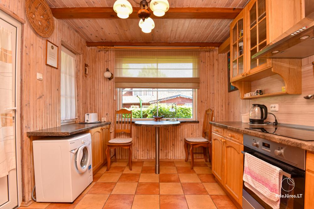 Rental of private rooms with amenities in the cottage JOANA in Nida