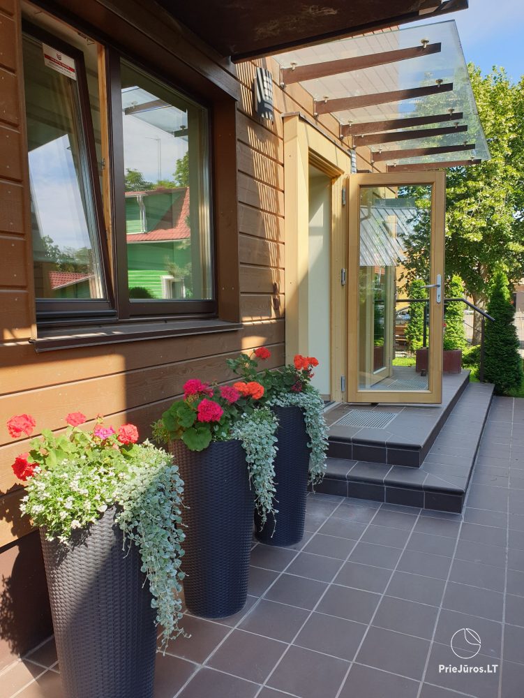 Апартаменты и коттедж в Паланге Villa Elegancija. Недалеко от Ботанического сада