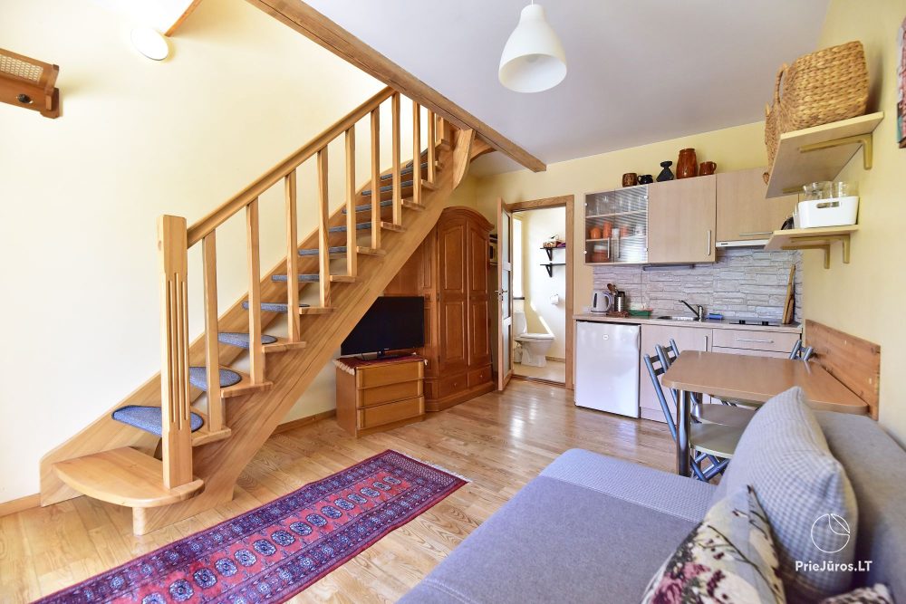Double-room apartment with a separate entrance and terrace  (2+2) - Šokoladas