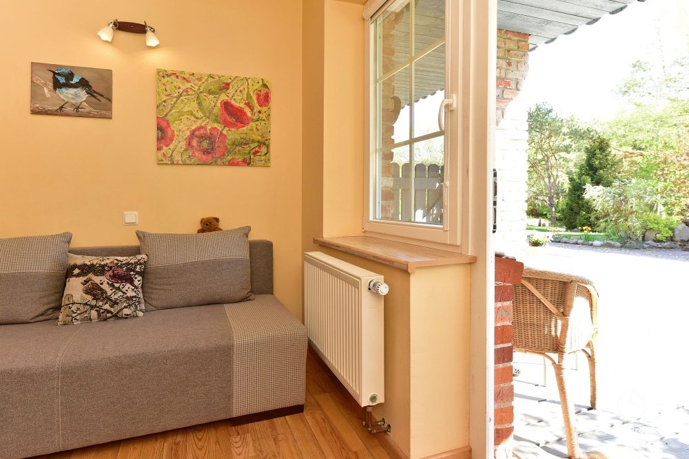 Double-room apartment with a separate entrance and terrace  (2+2) - Šokoladas