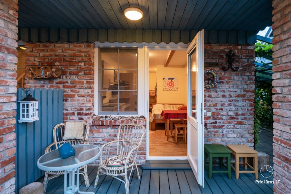 One-room apartment on the ground floor with a separate entrance and terrace (2+2) - Zefyras