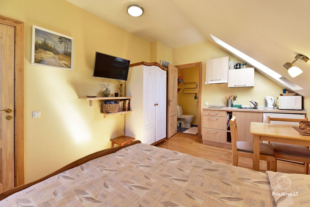 Single-room apartment on the 1st floor with a separate entrance (for 2 persons) - "Pie"