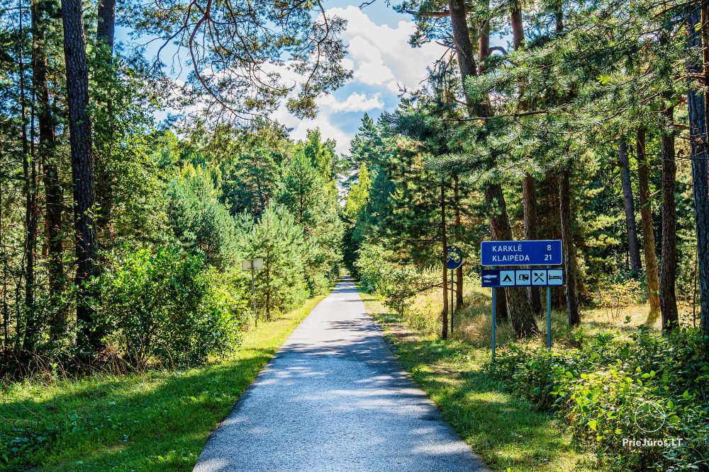 Apartments in Palanga in guest house Provincija