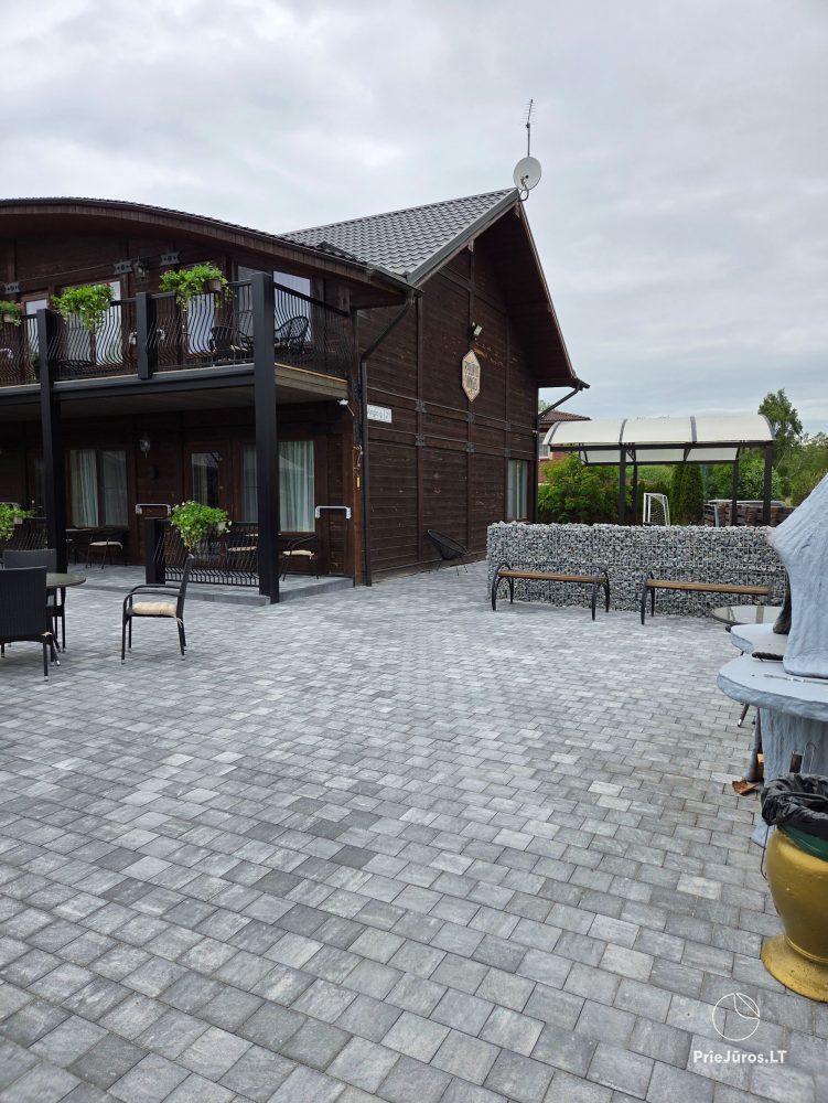 Apartments and holiday cottages in Palanga in a homestead near the sea Pajurio Vingis
