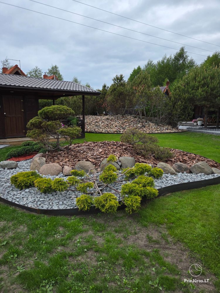 Apartments and holiday cottages in Palanga in a homestead near the sea Pajurio Vingis