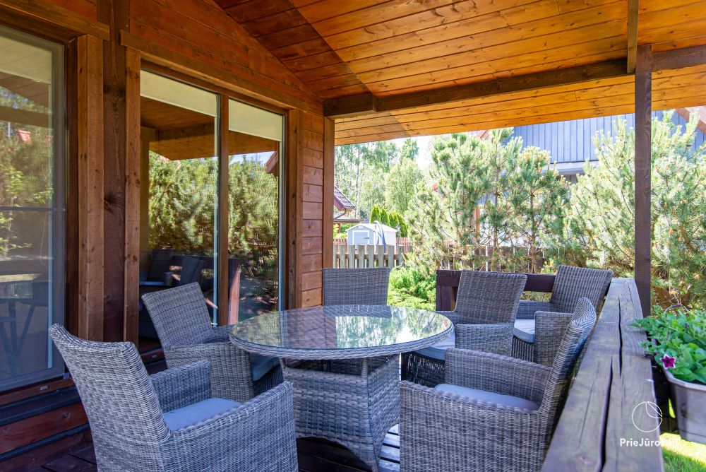 Apartments and holiday cottages in Palanga in a homestead near the sea Pajurio Vingis