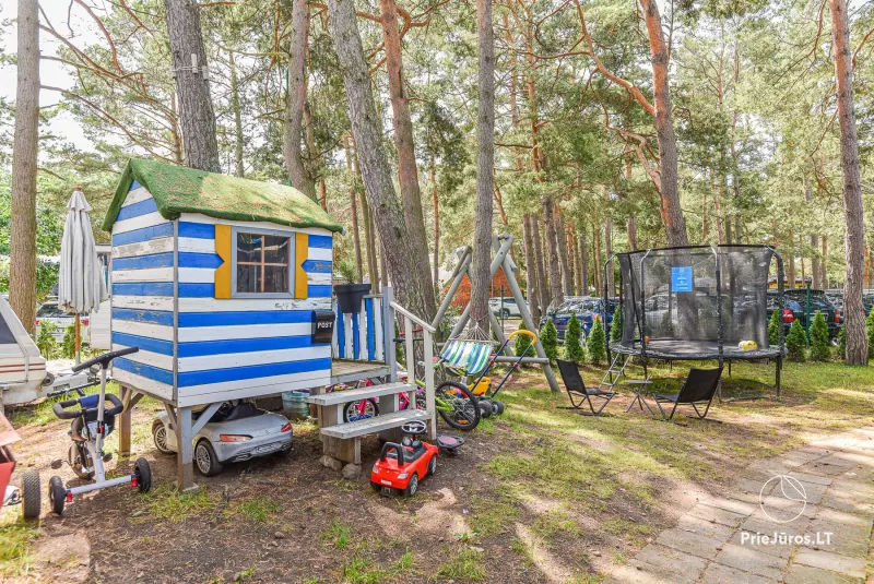 Домики «Undinele» в Швянтойи в 150 м от моря