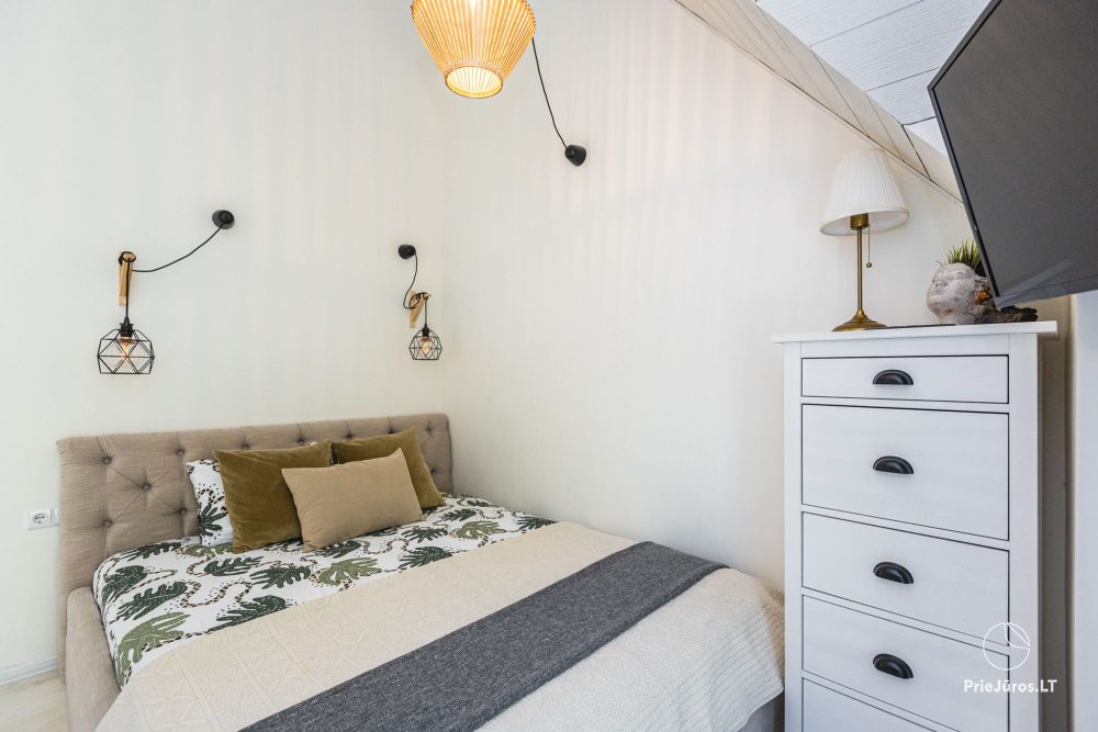 Zalia kopa apartment for six persons in Kunigiskes. Just 300 meters to the sea!