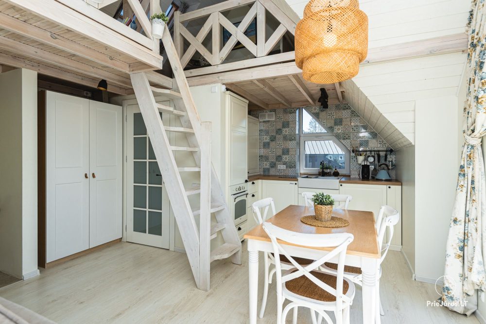 Zalia kopa apartment for six persons in Kunigiskes. Just 300 meters to the sea!