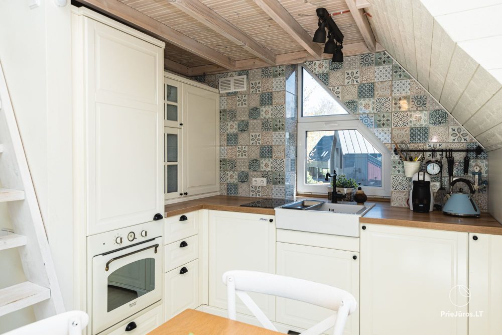 Zalia kopa apartment for six persons in Kunigiskes. Just 300 meters to the sea!