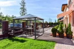 In Kunigiskiai, in Villa Optimistas apartments, rooms with kitchenettes, terraces or balconies. Two bedrooms holiday house with terrace. - 3