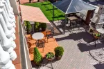 In Kunigiskiai, in Villa Optimistas apartments, rooms with kitchenettes, terraces or balconies. Two bedrooms holiday house with terrace. - 6