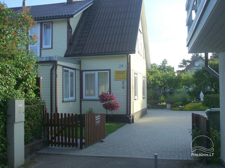 Rooms for rest in Palanga