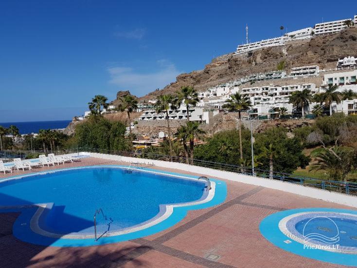 Two-room apartments with a large balcony in the south of Gran Canaria, Puerto Rico - 1