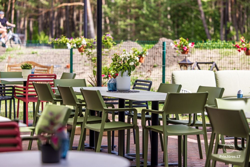 Apartment complex and restaurant in Sventoji very close to the sea Lagūna