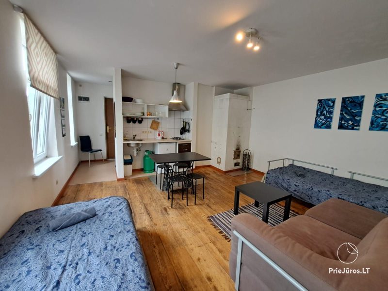 2 rooms apartment near the sea and park in Liepaja, 350 m to the sea