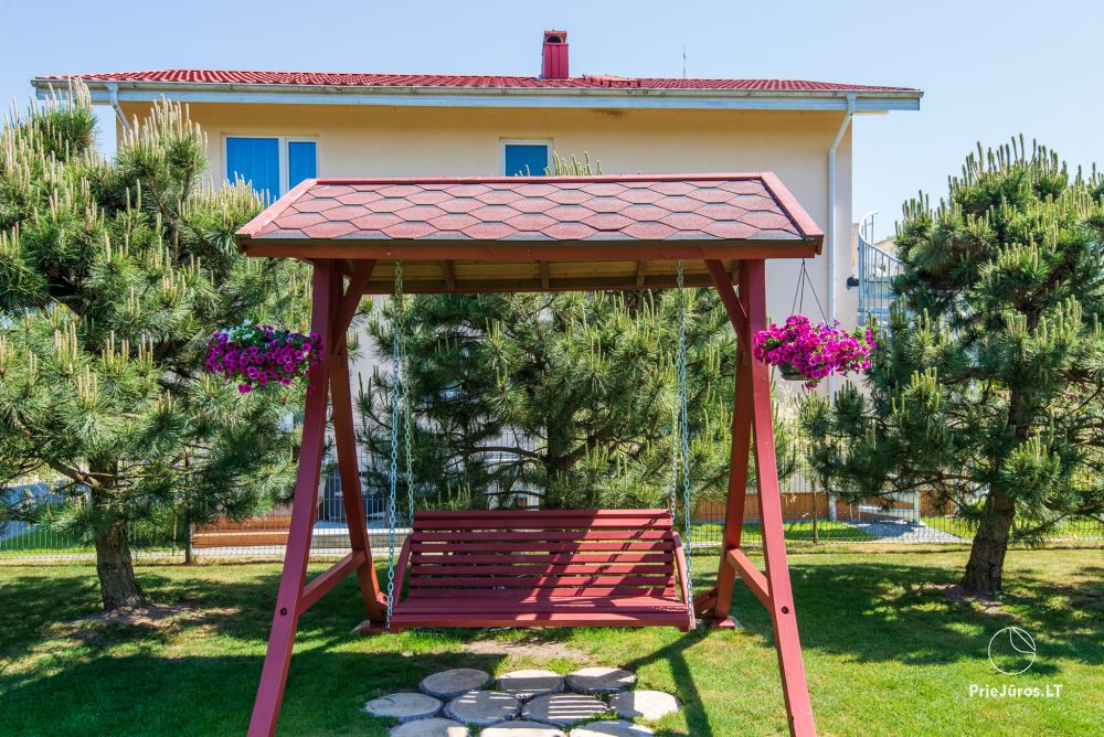 Апартаменты с террасами близко к морю в Паланге VILLA JURA