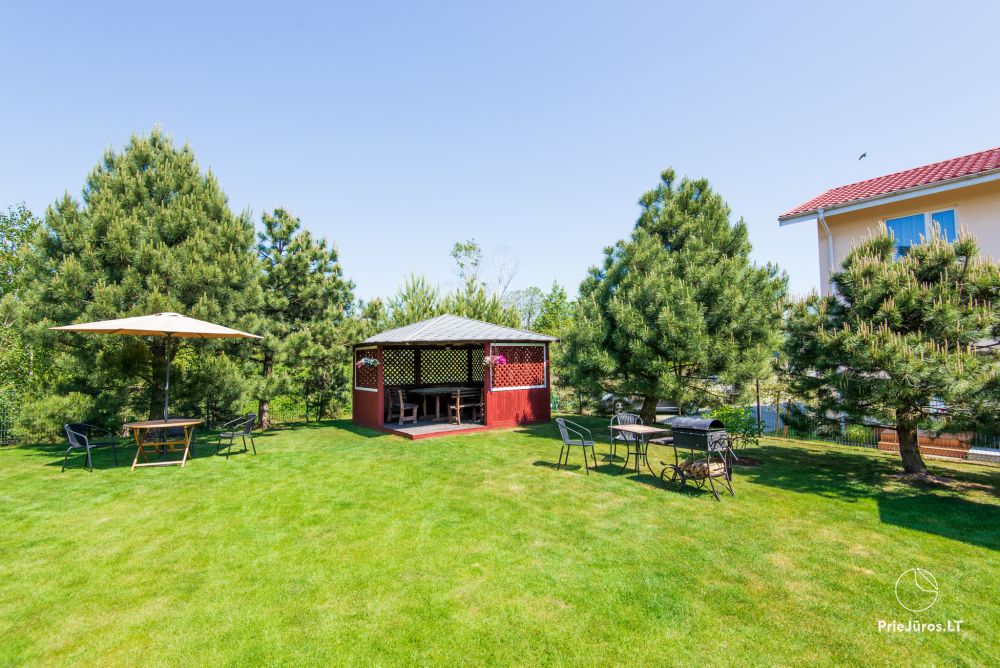 Апартаменты с террасами близко к морю в Паланге VILLA JURA