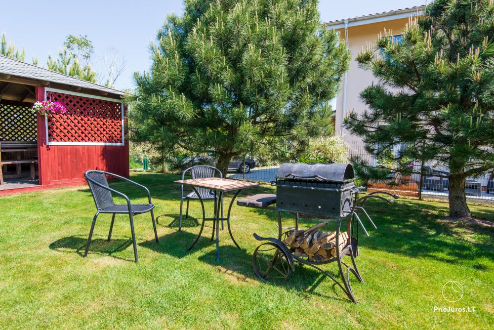 Апартаменты с террасами близко к морю в Паланге VILLA JURA