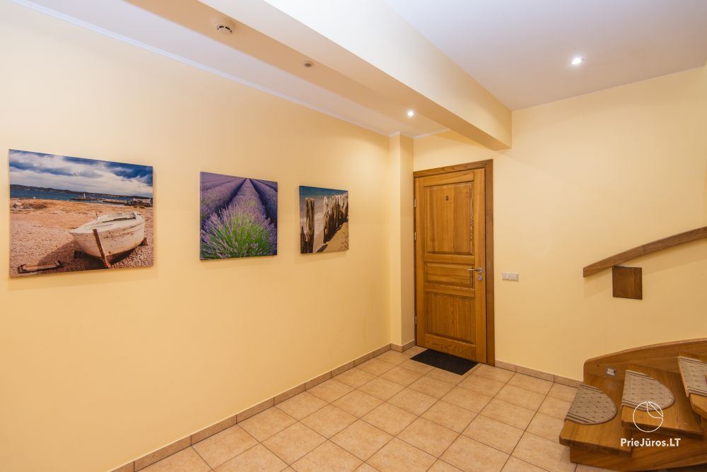 Апартаменты с террасами близко к морю в Паланге VILLA JURA