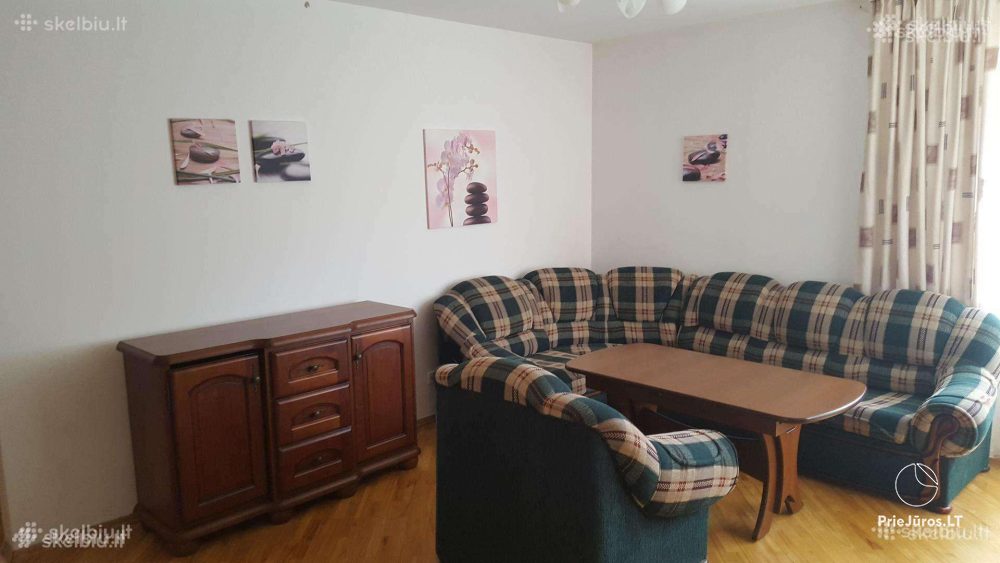 3 rooms apartment for rent in Nida, near the Curonian lagoon