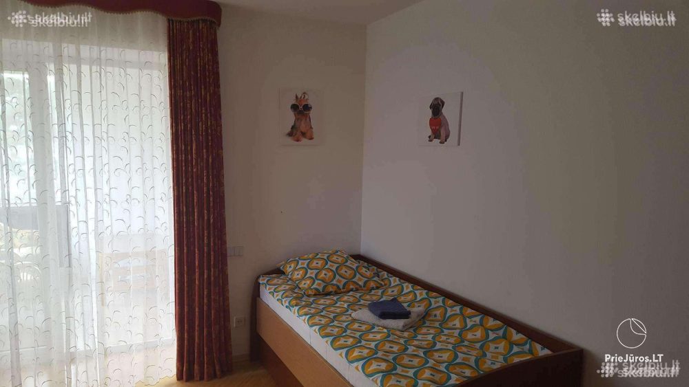 3 rooms apartment for rent in Nida, near the Curonian lagoon