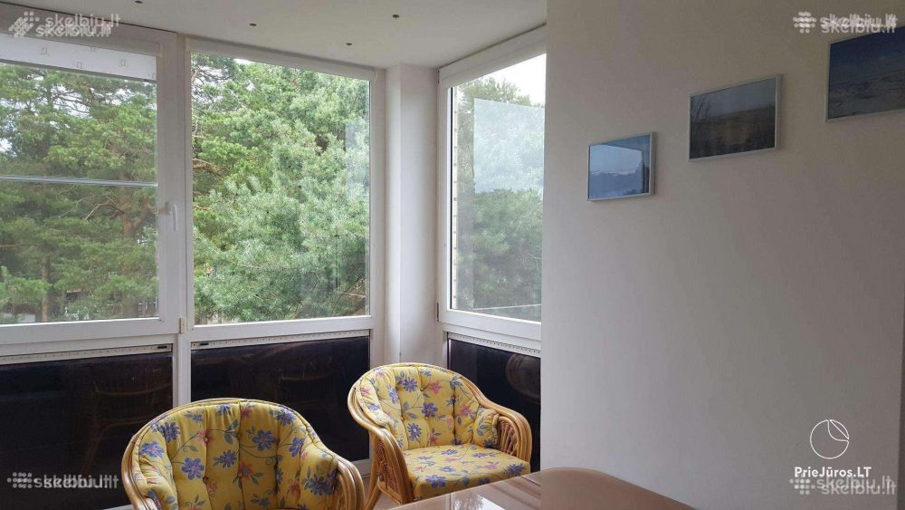 3 rooms apartment for rent in Nida, near the Curonian lagoon