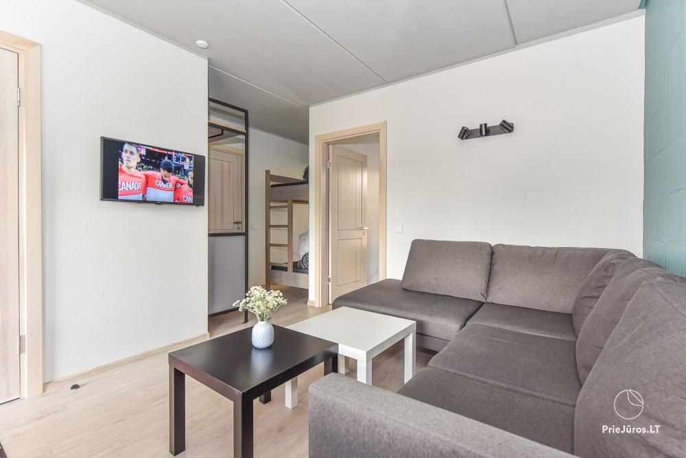 Forus apartments in a pine forest, near the sea