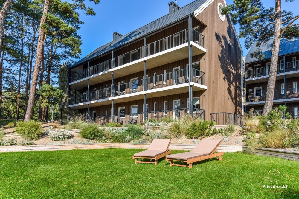 Forus apartments in a pine forest, near the sea