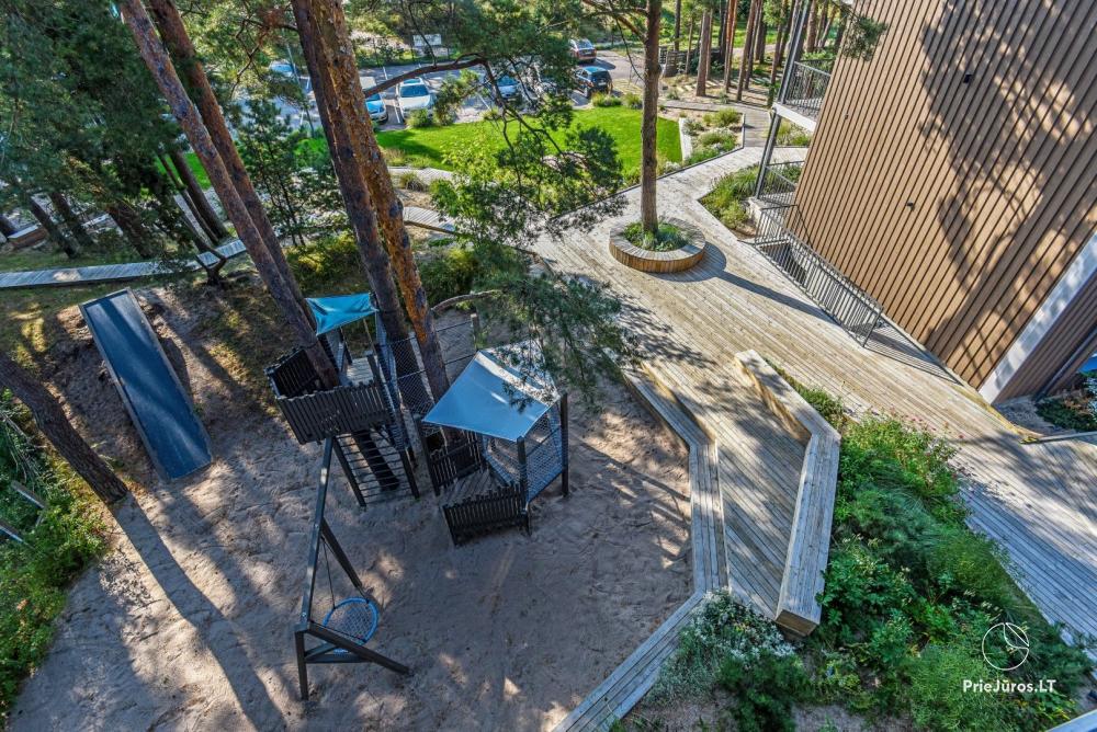 Forus apartments in a pine forest, near the sea