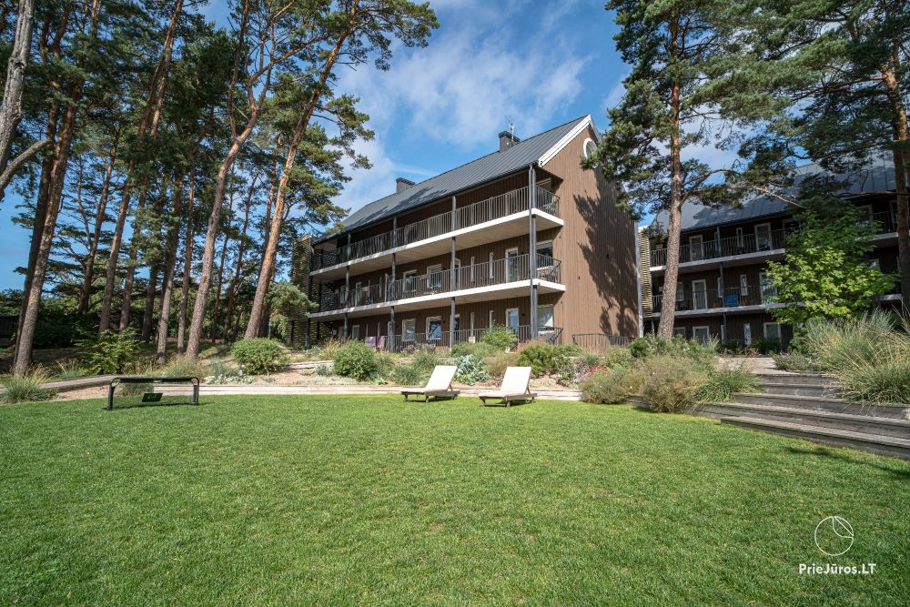 Forus apartments in a pine forest, near the sea