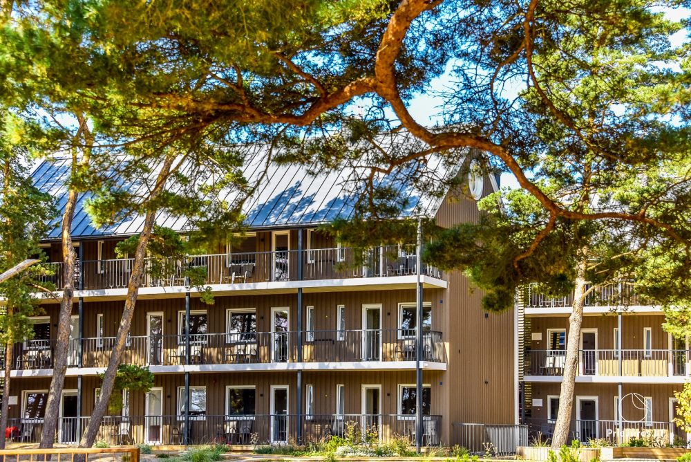 Forus apartments in a pine forest, near the sea