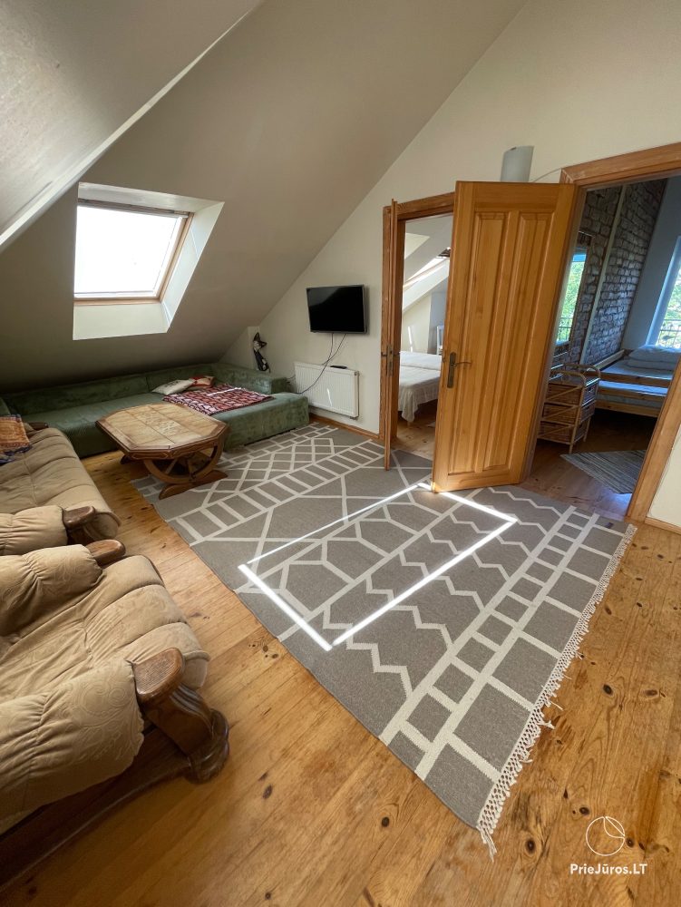 Apartments and rooms for rent in center of Palanga, near the sea