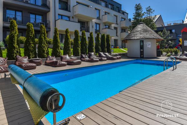 Maluno Vila 777 - новые апартаменты с бассейном в центре Паланги