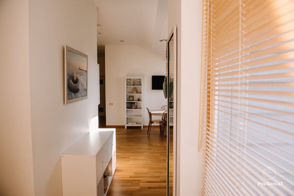 3-bedroom spacious apartment in Nida with balcony / terrace