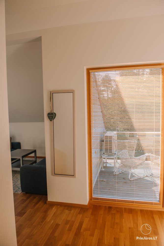 3-bedroom spacious apartment in Nida with balcony / terrace